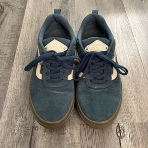 Vans Shoes Mens Size 9 Kyle Walker Forest Green Skateboarding Sneakers Suede